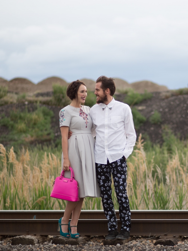 Heidi Braids and Floral Slacks