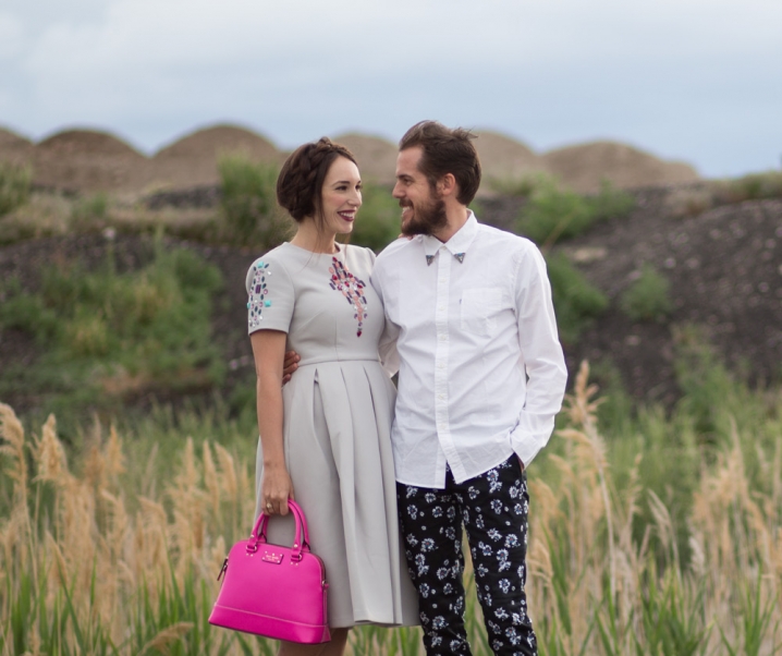 Heidi Braids and Floral Slacks