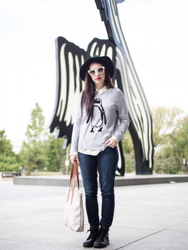 Penguins and Palladium Boots