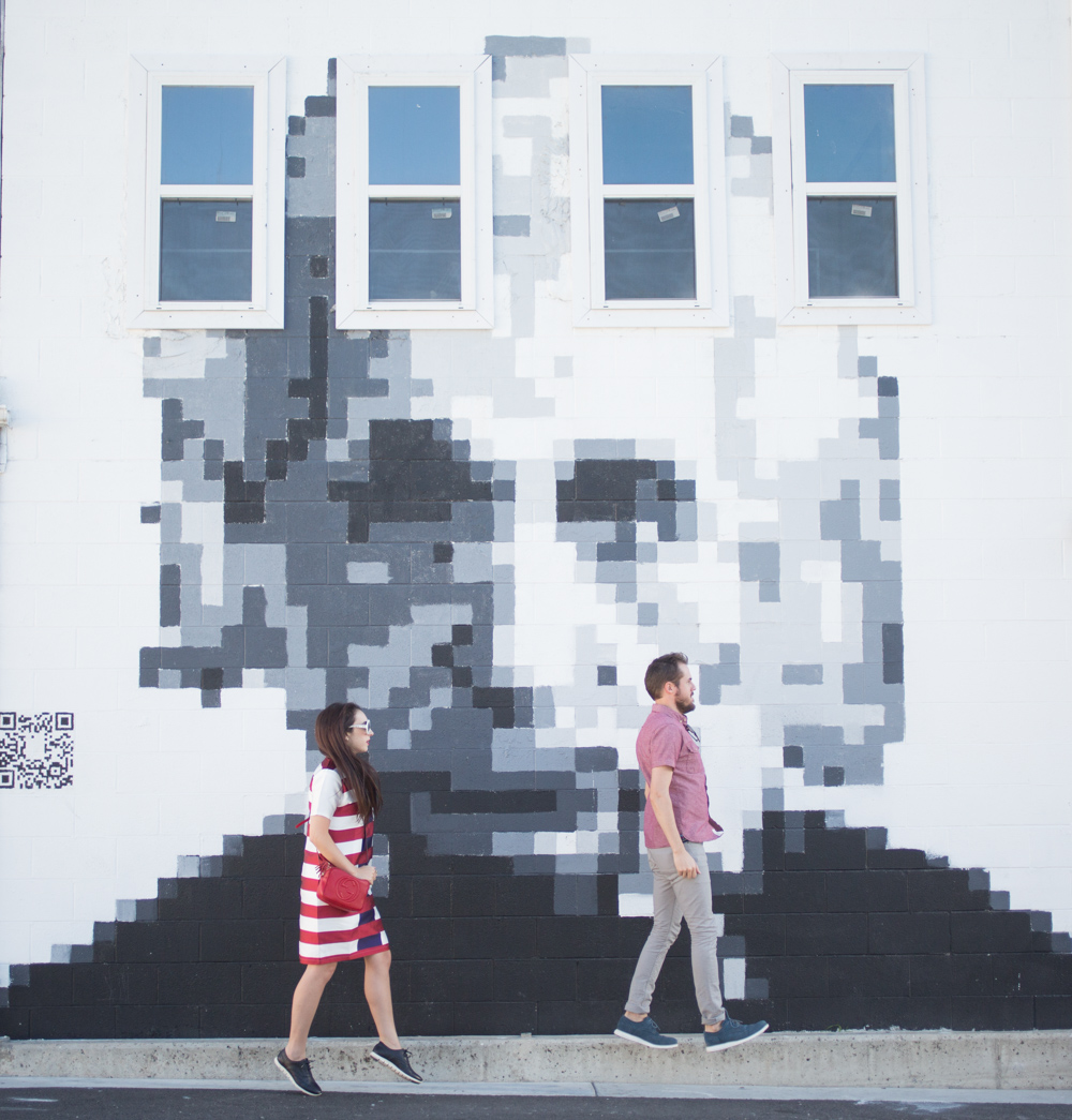 Albert Einstein Pixilated Wall Art