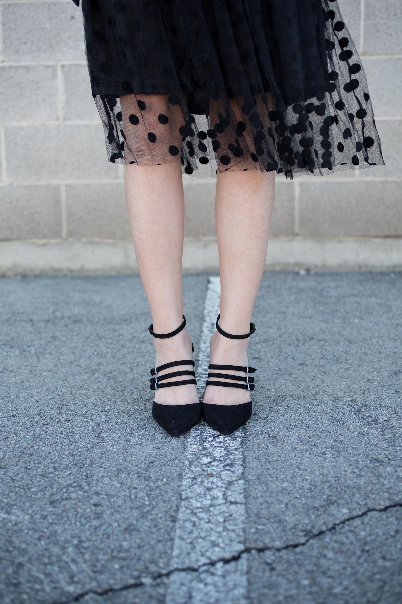 Polka Dots and Strappy Heels