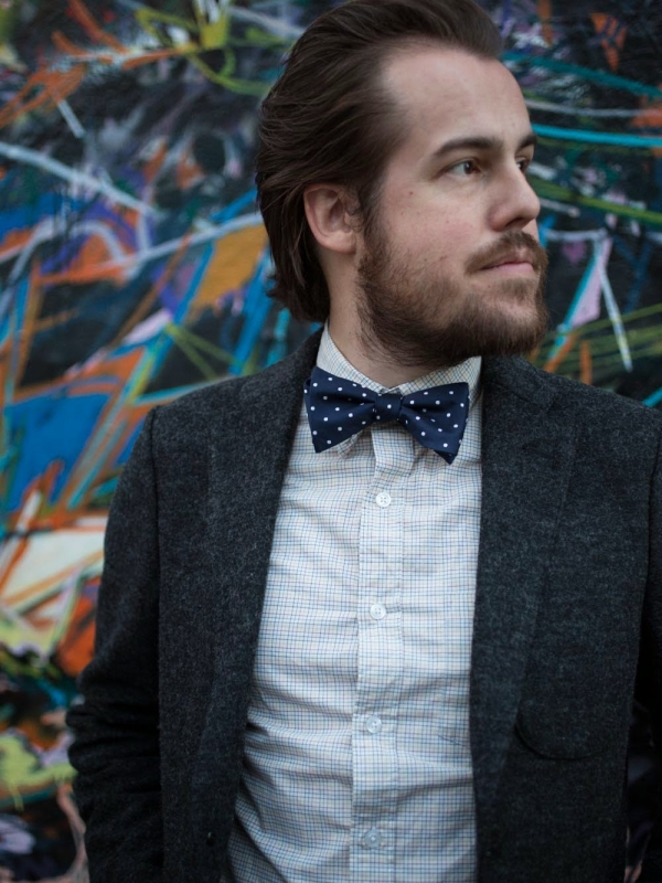 Graffiti and a Polka Dot Bowtie
