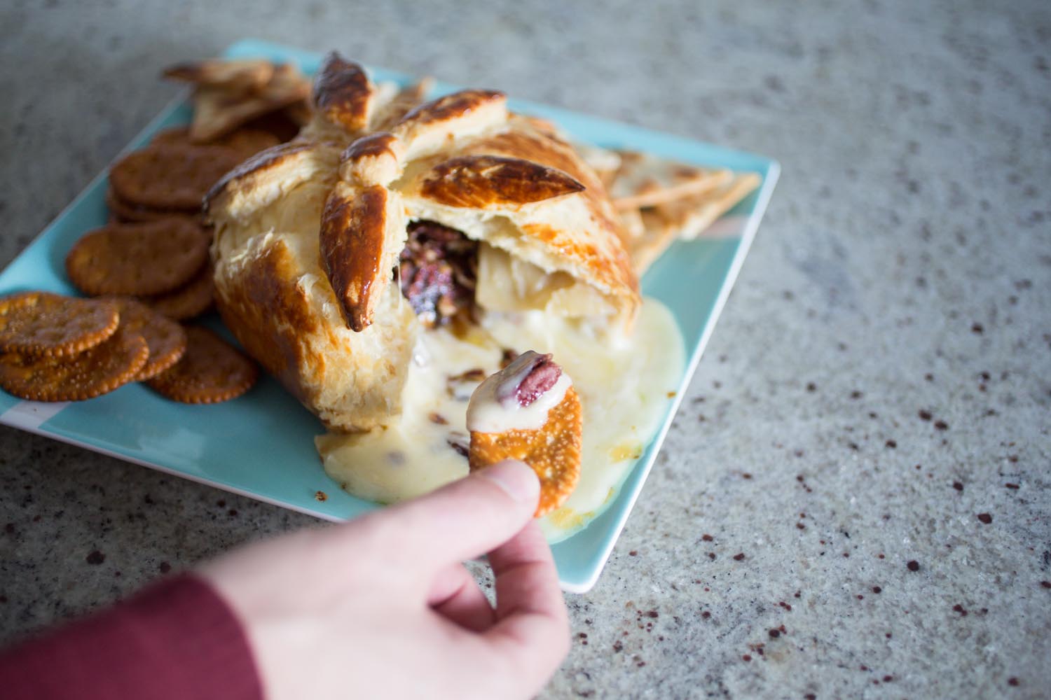 Baked Brie- The Perfect Holiday Appetizer! Easy and Tasty!