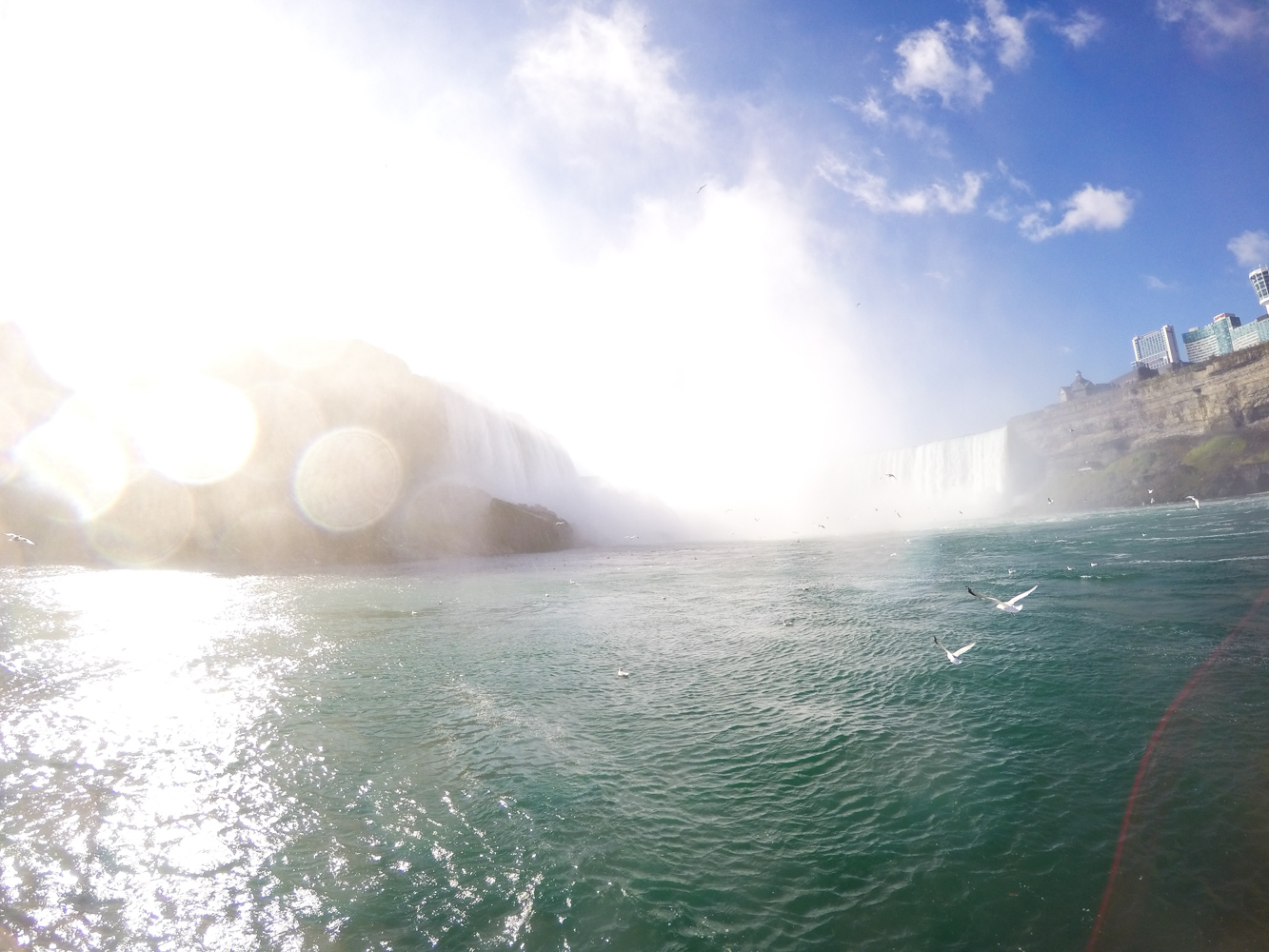 Niagara Falls Boat Ride in Canada 