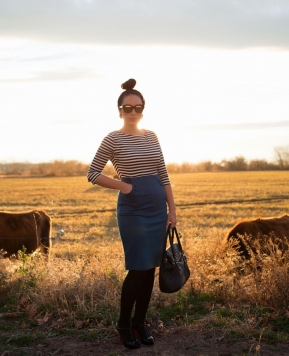 hangin with the cows