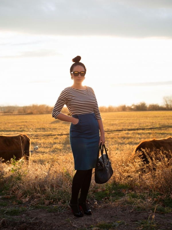 hangin with the cows