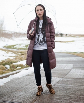 rainy days and puffy coats