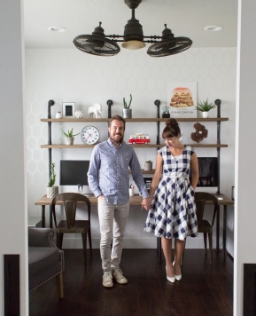 Our New Barn Doors with Rustica Hardware