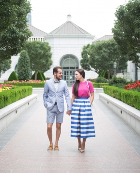 culottes and bow ties are grand
