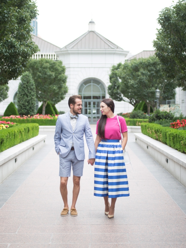 culottes and bow ties are grand