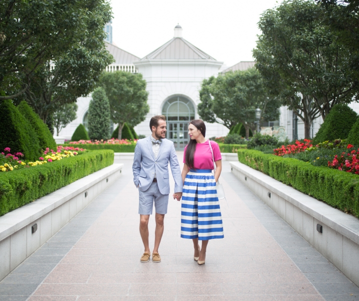 culottes and bow ties are grand