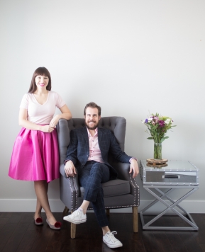 Working on our office space with Wayfair.com