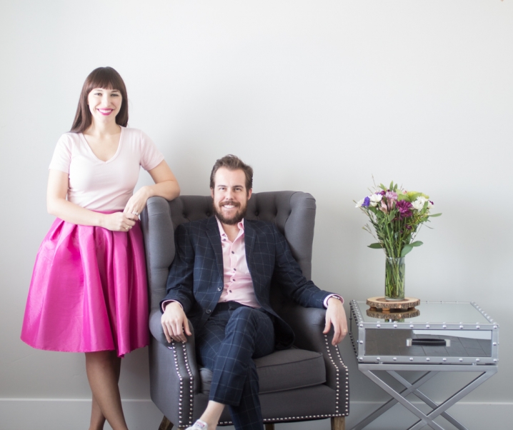 Working on our office space with Wayfair.com