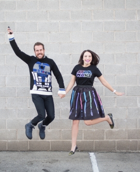 STAR WARS fans for life!