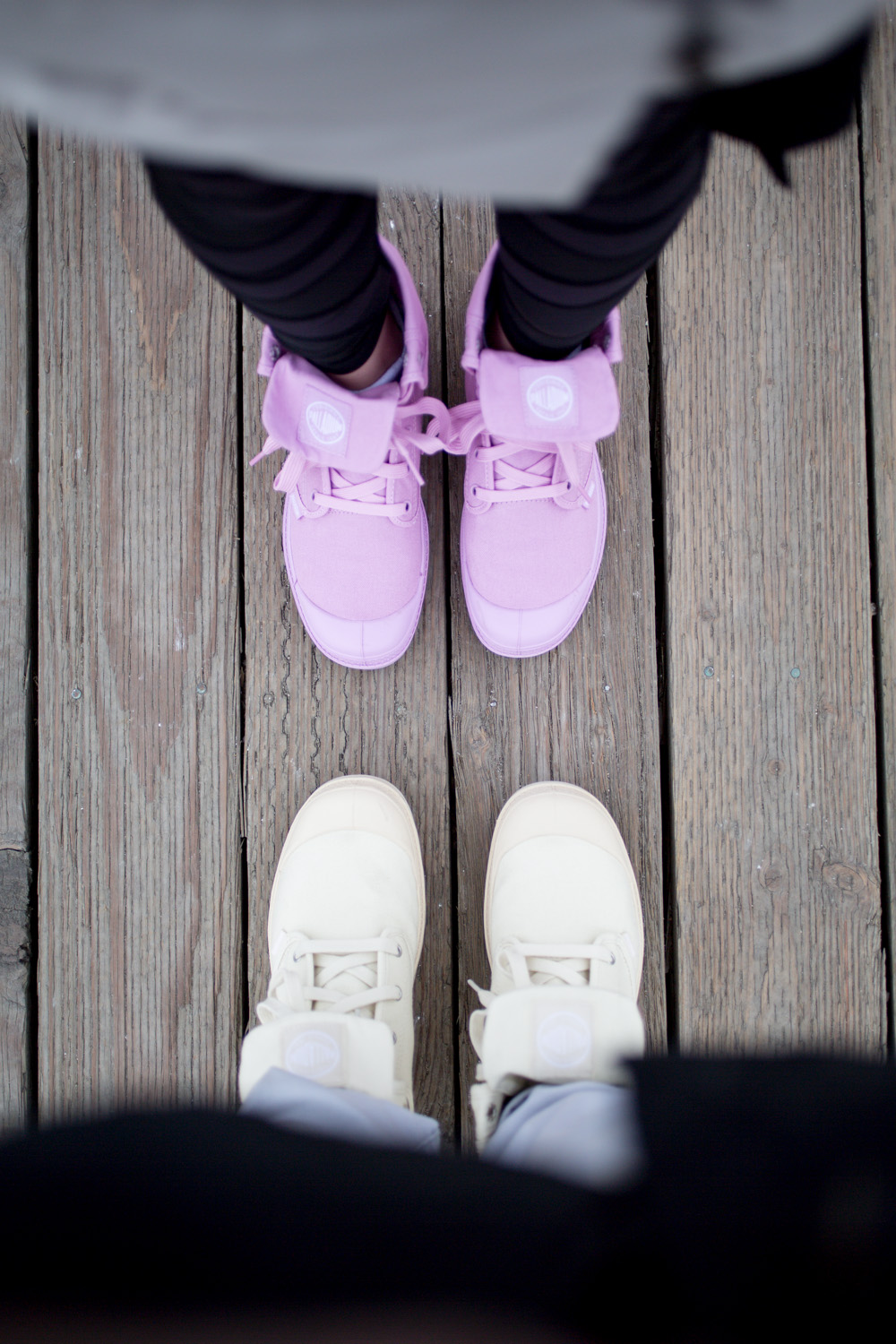 His and Hers Baggy Palladium Boots
